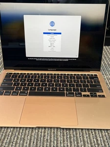 2020 Apple MacBook Air 13.3 M1 7C GPU 3.2GHz 8GB Ram 256GB SSD A2337 52 Cycle Ct - Photo 1/24