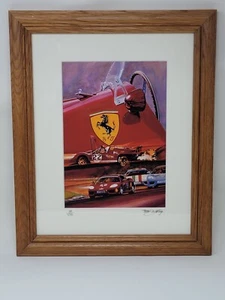 Thom Montanari 2004 Lime Rock Connecticut Ferrari Maserati Racing Days Litho  - Bild 1 von 6