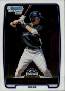 2012 Bowman Chrome Prospects #BCP73 Will Swanner - NM - Picture 1 of 2