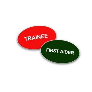 OVAL MAGNET Mitarbeiter personalisiertes Namensschild Kinderzimmer Spielgruppe Schule + Schriftarten - Bild 1 von 6