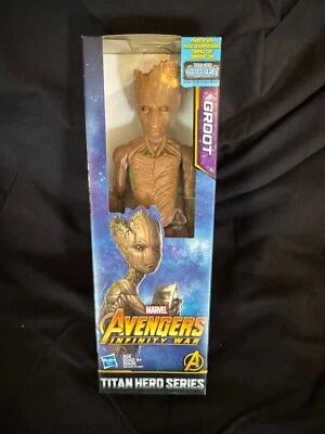 Titan Hero Series 12" Avengers Infinity War Groot Action Figure 2017/ NIB - Image 1 of 4