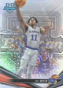 2022-23 Topps Bowman's Best U University Refractor Kansas MJ Rice - Bild 1 von 2