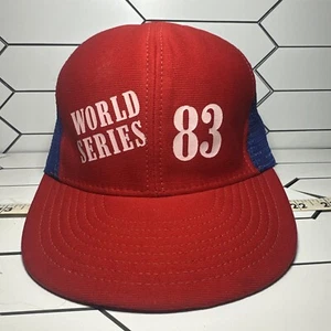 World Series 83 Renyolds Vintage MLB Orioles Vs Phillies Rare Great Condition - Picture 1 of 16
