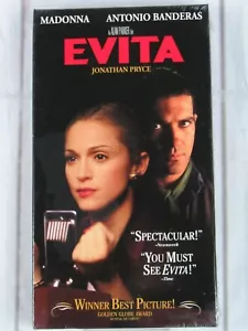 Evita (VHS, 1997) Antonio Banderas - Madonna - Imagen 1 de 2