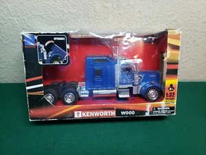 NEW RAY Kenworth W900 Long Haul Truck Scale 1/32 Black, NEW in distressed box - Picture 1 of 10