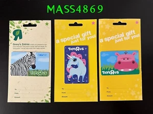 Toys R Us & Babies R Us Gift Card - No Value ($0) Collectible! Lot of 3 - Picture 1 of 3