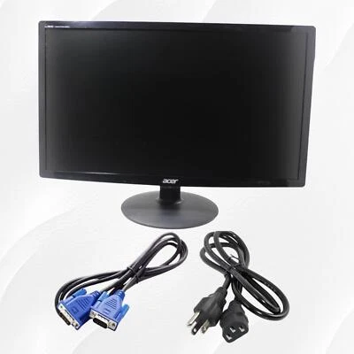 Acer S240HL 24" Widescreen 1080p Grade A LED LCD Monitor NO Adapter - Image 1 of 3