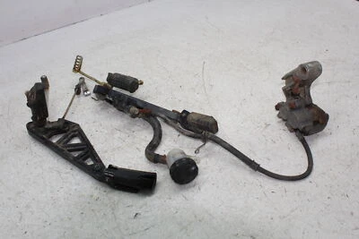 1986 HONDA V30 MAGNA VF500C FRONT FOOT RESTS PEGS STEPS SET PAIR - Imagem 1 de 4