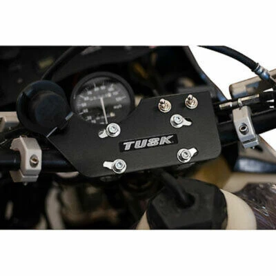 Tusk Accessory Dash Switch Panel OEM 7/8" Bars Black 2015-2023 SUZUKI DR650S - Image 1 of 4