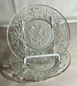 2 platos de pan Princess House Crystal Fantasia de 6" - Imagen 1 de 1