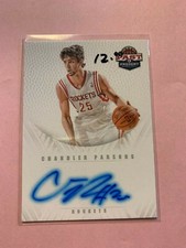 A981 - 2011-12 Panini Past and Present Chandler Parsons #17 Auto