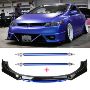 Spoiler divisor + puntales para Honda Civic Coupe 2000-2015 - Imagen 1 de 12