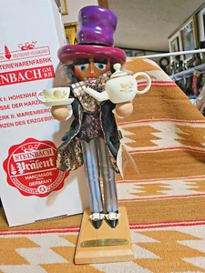 🔥18" CHRISTIAN STEINBACH MAD HATTER TEA PARTY NUSSKNACKER LtdEd #3202/5000 S858 - Bild 1 von 15