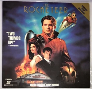 The Rocketeer Widescreen CAV Laserdisc LD 2 Disc Set Walt Disney Gold Label - Picture 1 of 6