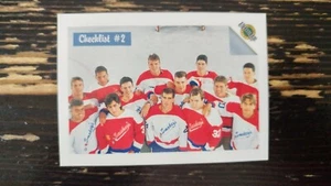 1991/92 91/92 ULTIMATE HOCKEY DRAFT PICKS CARDS (#1-90) U-PICK FROM LIST - Picture 1 of 90