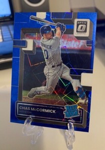 2022 Donruss Optic FOTL Purple Pandora Prizm-Chas McCormick Rated Rookie /99