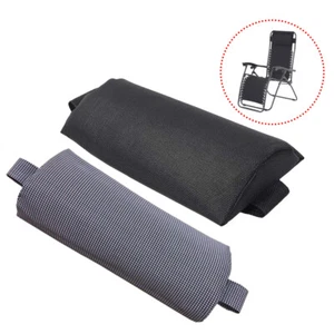 Chair Headrest Pillow, Breathable Recliner Neck Cushion with Strap, Beach Pillow - Picture 1 of 11