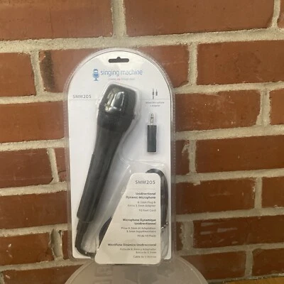 The Singing Machine SMM205 Dynamic Professional Microphone - Image 1 of 2