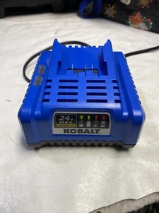 Kobalt 24V Max Power Tool Battery Charger (KRC 2490-03) Excellent Barely Used #5 - Picture 1 of 16