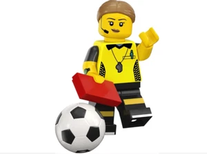LEGO Collectible Minifigure Series 24 Football Referee col411 (No Stand) - Bild 1 von 3