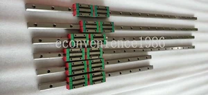 6 pcs HGR20-750/1000/1500mm Linear rail & 12 pcs HGH20CA Block Bearing - Picture 1 of 4