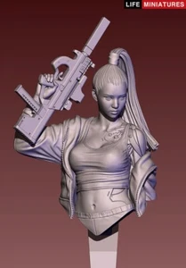Busto de mala sangre Life Miniatures LI-FUB006 1/12 - Imagen 1 de 9