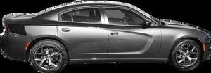Calcomanía gráfica de vinilo con palo de hockey trasero Qtr a rayas para Dodge Charger 2015 en adelante - Imagen 1 de 1