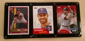 JOE MAUER 3 CARD PLAQUE MINNESOTA TWINS - Picture 1 of 1