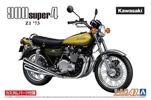 1/12 Aoshima #6266 Kawasaki Z1 900 Super-4 '73 - Imagen 1 de 1
