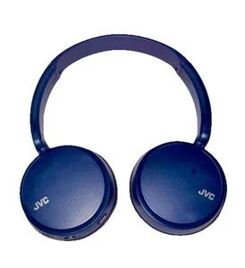 JVC HA-S35BT Wireless Bluetooth On-Ear Deep Bass Headphones - Blue - - Picture 1 of 2