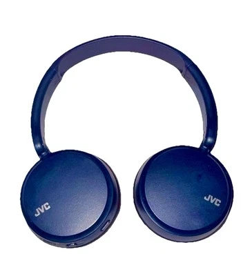 JVC HA-S35BT Wireless Bluetooth On-Ear Deep Bass Headphones - Blue - - Image 1 of 2