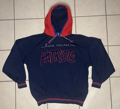 Sudadera De Colección Starter New England Patriots Script Talla XL - 2 Chaqueta con Capucha Foto 1 de 4