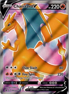 Charizard V - SWSH: Sword & Shield Promo Cards SWSH050 Holo NM - Picture 1 of 2