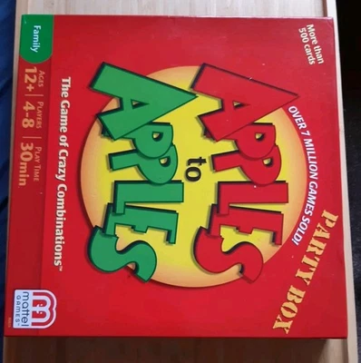 Apples to Apples Family Version Party Box Hilarious Game 12+ Complete VGC* - Image 1 of 4