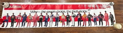 Vintage NASCAR Drivers Poster The Winston Charlotte Motor Speedway May 17, 1997 - Image 1 of 4