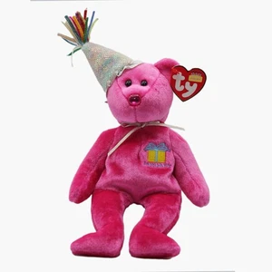 Ty Beanie Baby Enero - MWMT (Oso con Sombrero 2003) Cumpleaños - Imagen 1 de 2