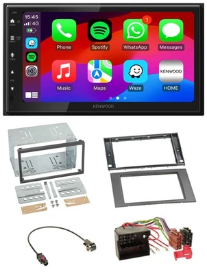 Kenwood MP3 USB DAB 2DIN Bluetooth Autoradio für Ford Fusion Kuga Transit 05-12 - Bild 1 von 4