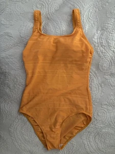 Baltex One Piece Swimsuit Women’s Size 12 Orange - Picture 1 of 4