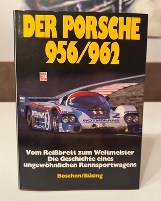 Motorbuch Verlag Der Porsche 956/962 Boschen/Büsing 1. Auflage 1986 - Bild 1 von 4