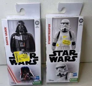 Figuras de acción Disney Hasbro - Star Wars escala 6 pulgadas - Darth Vader/Stormtrooper - Imagen 1 de 5