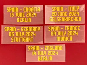 Matchdetail 2024 home für Trikot Spanien for shirt jersey Spain Espana - Bild 1 von 1