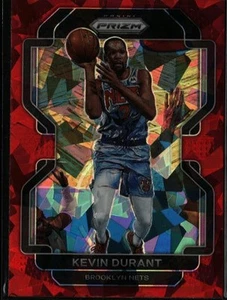 2021-22 Panini Prizm #120 Kevin Durant Red Ice - Imagen 1 de 2