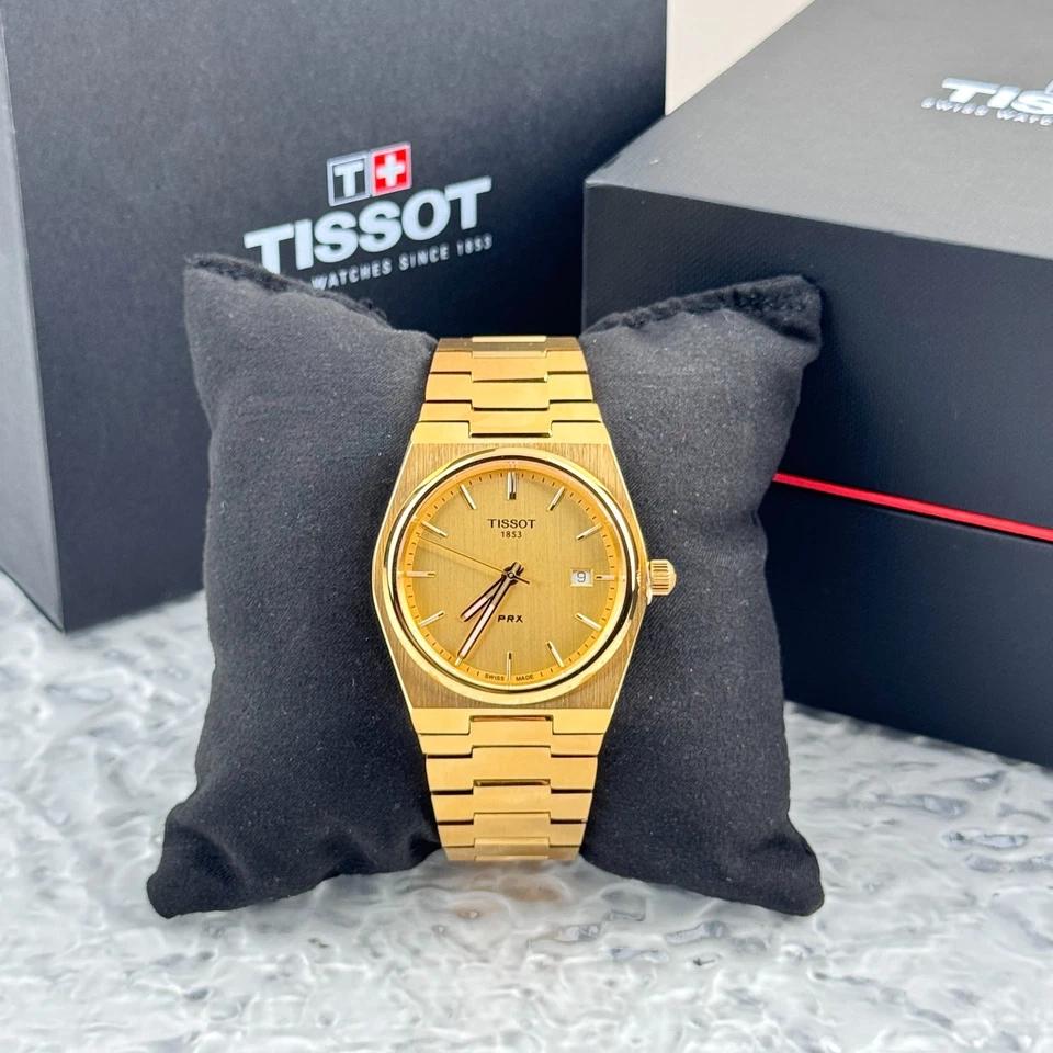 Tissot PRX Gold Men's Watch - T137.410.33.021.00