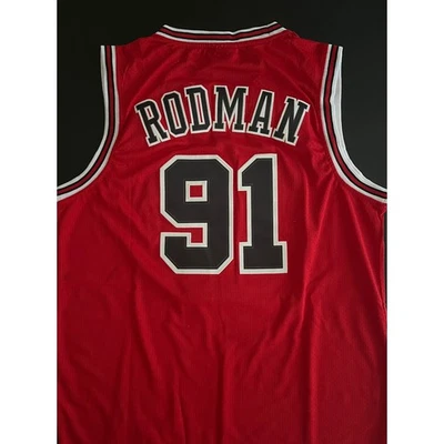 Camiseta Dennis Rodman Chicago Bulls | NUEVA XL Foto 1 de 2