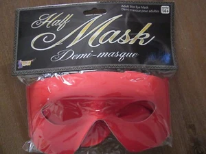 Dress up's Half Mask- Demi- Masque- red - Picture 1 of 3