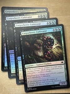Corpseberry Cultivator Foil x4 Playset Bloomburrow BLM MTG - Picture 1 of 1