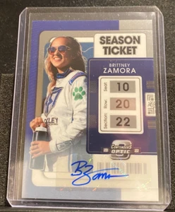 Britney Zamora 2022 Chronicles - * Contenders Optic * Signatures / Auto - Bild 1 von 2