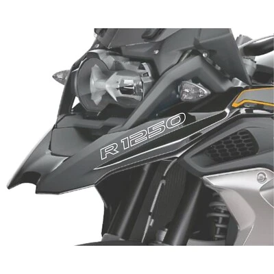 n.2 Adesivi Bianco Becco Anteriore compatibili con BMW R 1250 GS Adventure