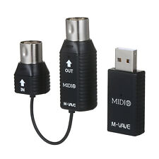M-VAVE MS1 Mini Wireless Transmission System MIDI Wireless Adapter Plug Playing