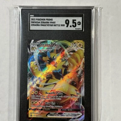 Zeraora VMAX SWSH264 SWSH: Sword & Shield Promo Cards Holo SGC 9.5 - Image 1 of 4